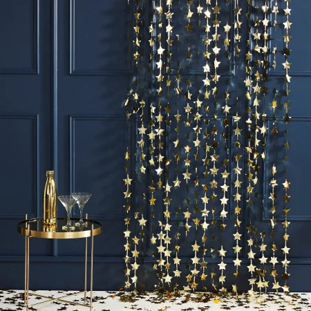 Gouden Sterren Backdrop – Feestversering Ginger Ray